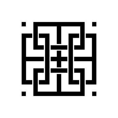 Geometrical Motifs Pattern. Decoration for Interior, Exterior, Carpet, Textile, Garment, Fashion, Silk, Tile, Plastic, Paper, Wrapping, Wallpaper, Pillow, Sofa, Background, Ect. Vector Illustration