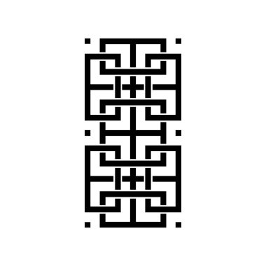 Geometrical Motifs Pattern. Decoration for Interior, Exterior, Carpet, Textile, Garment, Fashion, Silk, Tile, Plastic, Paper, Wrapping, Wallpaper, Pillow, Sofa, Background, Ect. Vector Illustration