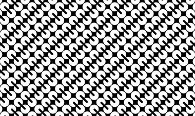 Seamless Circle Shape Motifs Pattern for Ornate, Background or for Decoration. Vector Illustration