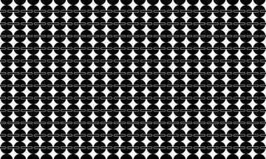 Seamless Circle Shape Motifs Pattern for Ornate, Background or for Decoration. Vector Illustration