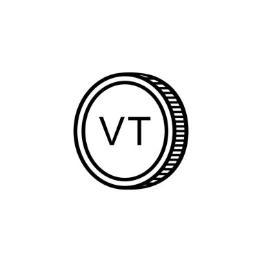 Vanuatu Currency Symbol, Vanuatu Vatu Icon, VUV Sign. Vector Illustration