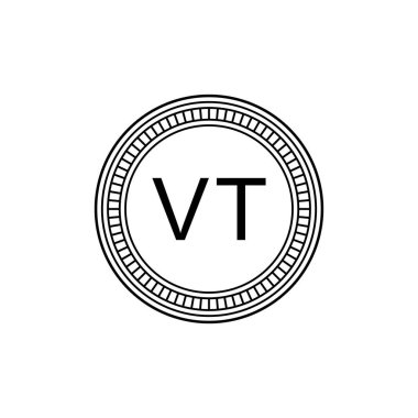 Vanuatu Currency Symbol, Vanuatu Vatu Icon, VUV Sign. Vector Illustration