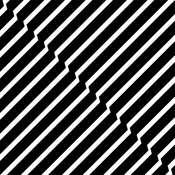 Optical Lines Motif Pattern. Contemporary Decoration for Interior, Exterior, Carpet, Textile, Garment, Cloth, Silk, Tile, Plastic, Paper, Wrapping, Wallpaper, Pillow, Sofa, Background, Ect. Vector Illustration