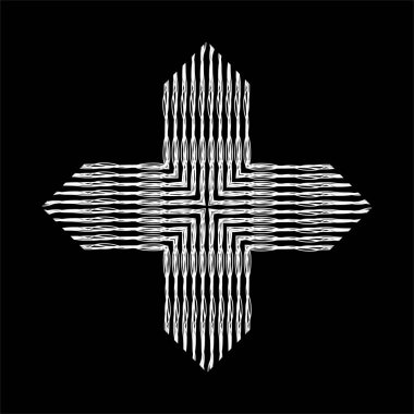 Artistic Abstract Lines Motifs Pattern for Decoration, Background, Ornate or Graphic Design Element. Vector Illustration