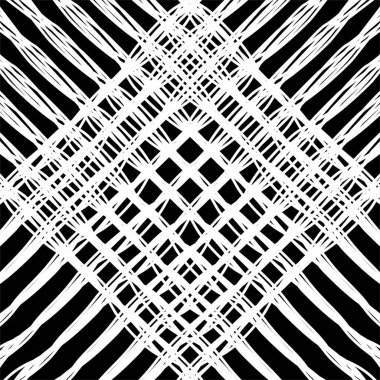 Artistic Abstract Lines Motifs Pattern for Decoration, Background, Ornate or Graphic Design Element. Vector Illustration