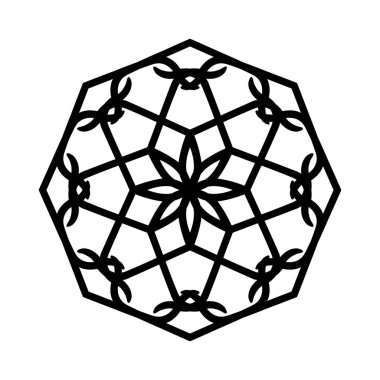 Contemporary Ornament. Decoration for Interior, Exterior, Carpet, Textile, Garment, Cloth, Silk, Tile, Plastic, Paper, Wrapping, Wallpaper, Pillow, Sofa, Background, Ect. Vector Illustration