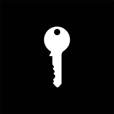 Silhouette of the Key for Icon, Symbol, Sign, Pictogram, Website, Apps, Art Illustration, Logo or Graphic Design Element. Vector Illustration