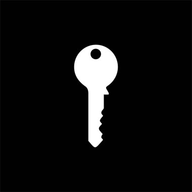 Silhouette of the Key for Icon, Symbol, Sign, Pictogram, Website, Apps, Art Illustration, Logo or Graphic Design Element. Vector Illustration