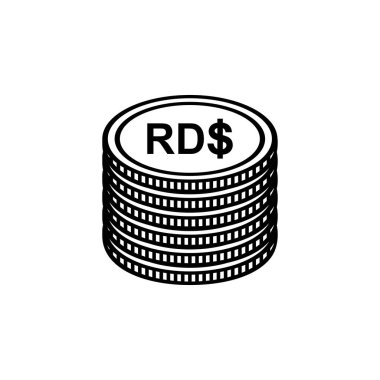 Dominican Republic Currency Symbol, Dominican Peso Icon, DOP Sign. Vector Illustration