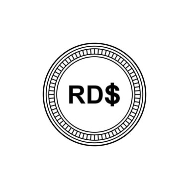 Dominican Republic Currency Symbol, Dominican Peso Icon, DOP Sign. Vector Illustration