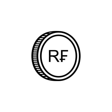 Rwanda Currency Symbol, Rwandan Franc Icon, RWF Sign. Vector Illustration