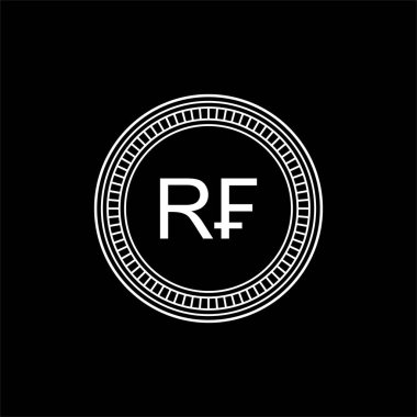 Rwanda Currency Symbol, Rwandan Franc Icon, RWF Sign. Vector Illustration