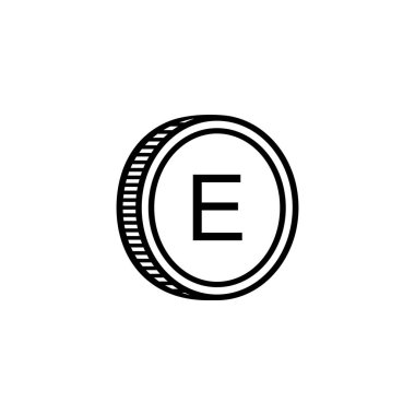 Eswatini Currency Symbol, Swazi Lilangeni Icon, SZL Sign. Vector Illustration