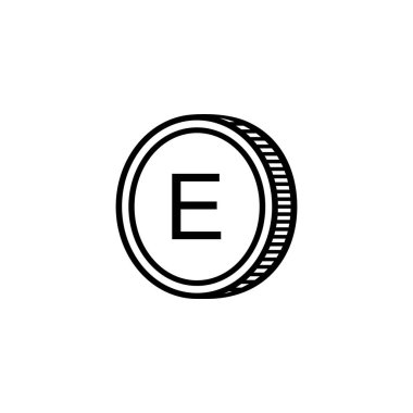 Eswatini Currency Symbol, Swazi Lilangeni Icon, SZL Sign. Vector Illustration