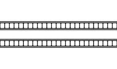 Seamless Filmstrip Motifs Pattern for Ornate, Decoration, Interior, Exterior, Background, Wallpaper, Cover or Graphic Design Element. Vector Illustration 