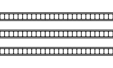 Seamless Filmstrip Motifs Pattern for Ornate, Decoration, Interior, Exterior, Background, Wallpaper, Cover or Graphic Design Element. Vector Illustration 