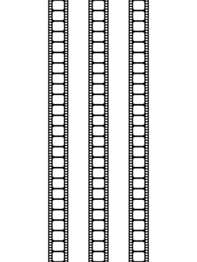 Seamless Filmstrip Motifs Pattern for Ornate, Decoration, Interior, Exterior, Background, Wallpaper, Cover or Graphic Design Element. Vector Illustration 