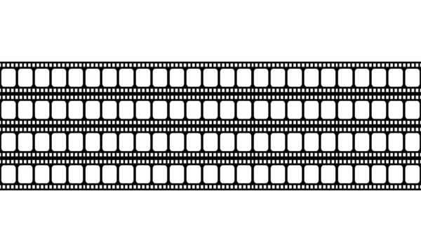 Płynny Wzór Motywów Filmowych Dekoracji Dekoracji Wnętrz Zewnątrz Tle Tapety — Wektor stockowy