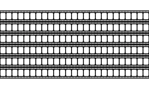 Бесшовный Filmstrip Motifs Pattern Декоративных Декоративных Внутренних Наружных Фоновых Обоев — стоковый вектор