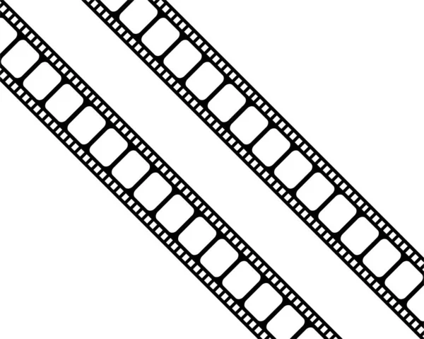 Απρόσκοπτη Filmstrip Μοτίβο Μοτίβο Για Διακόσμηση Εσωτερικό Εξωτερικό Ιστορικό Ταπετσαρία — Διανυσματικό Αρχείο