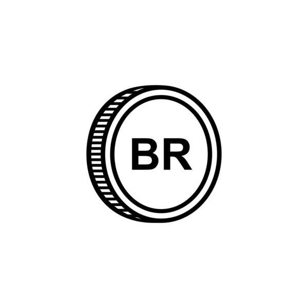 Ethiopian Currency Symbol 라틴어 Ethiopian Birr Icon Etb Sign 사기적 — 스톡 벡터