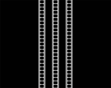 Süsleme, Dekorasyon, İç, Dış, Arkaplan, Duvar Kağıdı, Kapak ya da Grafik Tasarım Elemanı için Kusursuz Filmler Motifleri Deseni. Vektör İllüstrasyonu 