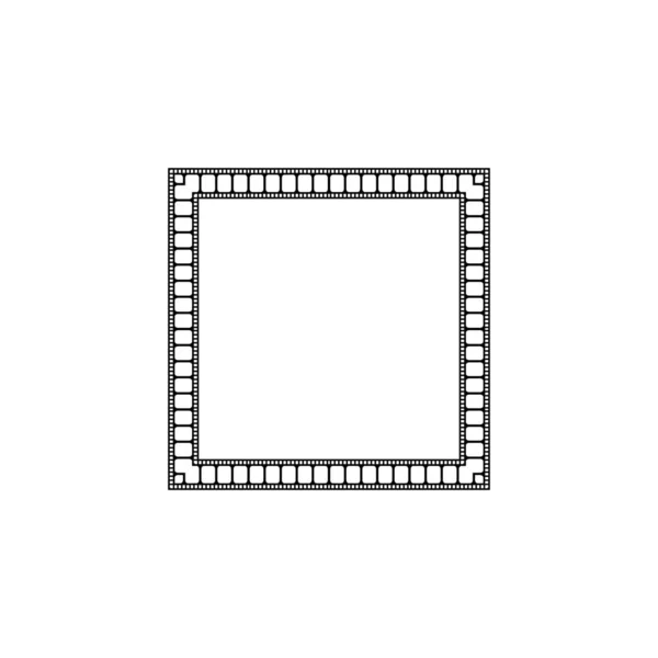 Filmstrip Motifs Frame Ornate Decoration Interior Exterior Background Wallpaper Cover — Stock vektor