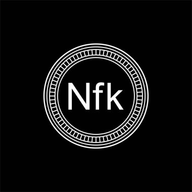 Eritre Para Birimi Sembolü, Eritre Nafka Simgesi, ERN İşareti. Vektör İllüstrasyonu