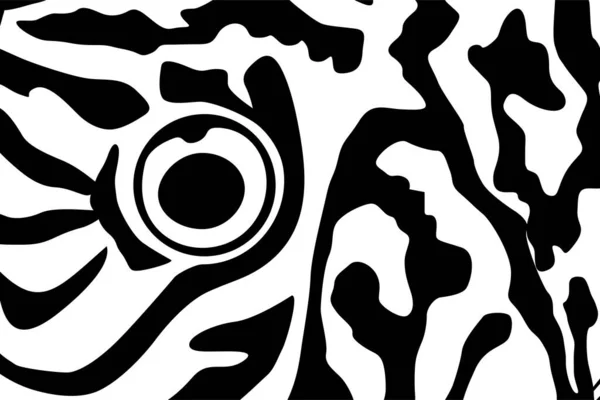 Художественные Мотивы Шаблон Вдохновлен Symphysodon Discus Рыбья Кожа Мотивы Шаблон — стоковый вектор