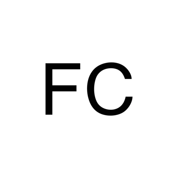 Symbol Měny Demokratické Republiky Kongo Konžský Frank Ikona Znak Cdf — Stockový vektor