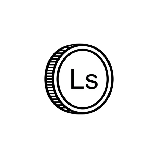 Lettland Valutasymbol Lettiska Lats Ikon Lvl Sign Vektor Illustration — Stock vektor