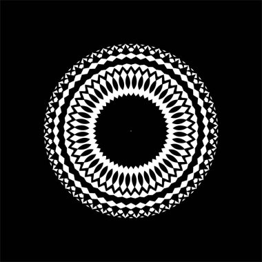 Süslü Motivasyon Şablonu Çember Şeklinde. İç, Dış, Halı, Tekstil, Kumaş, Kumaş, İpek, Döşeme, Plastik, Kağıt, Paketleme, Duvar Kağıdı, Yastık, Kanepe, Arkaplan, Ect. Vektör 