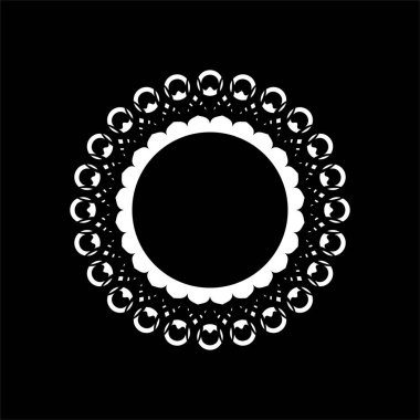 Süslü Motivasyon Şablonu, Sanatsal Çember Biçimli, Modern Çağdaş Mandala Dekorasyon, Arkaplan, Dekorasyon veya Grafik Tasarım Elemanı. Vektör İllüstrasyonu