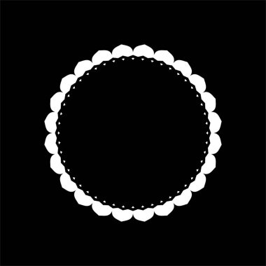 Süslü Motivasyon Şablonu, Sanatsal Çember Biçimli, Modern Çağdaş Mandala Dekorasyon, Arkaplan, Dekorasyon veya Grafik Tasarım Elemanı. Vektör İllüstrasyonu