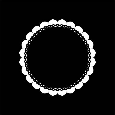 Süslü Motivasyon Şablonu, Sanatsal Çember Biçimli, Modern Çağdaş Mandala Dekorasyon, Arkaplan, Dekorasyon veya Grafik Tasarım Elemanı. Vektör İllüstrasyonu