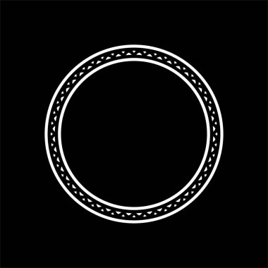 Süslü Motivasyon Şablonu, Sanatsal Çember Biçimli, Modern Çağdaş Mandala Dekorasyon, Arkaplan, Dekorasyon veya Grafik Tasarım Elemanı. Vektör İllüstrasyonu