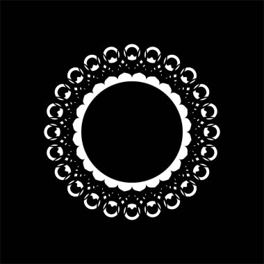 Süslü Motivasyon Şablonu, Sanatsal Çember Biçimli, Modern Çağdaş Mandala Dekorasyon, Arkaplan, Dekorasyon veya Grafik Tasarım Elemanı. Vektör İllüstrasyonu
