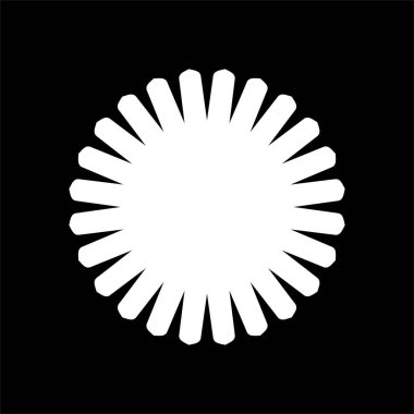 Süslü Motivasyon Şablonu, Sanatsal Çember Biçimli, Modern Çağdaş Mandala Dekorasyon, Arkaplan, Dekorasyon veya Grafik Tasarım Elemanı. Vektör İllüstrasyonu