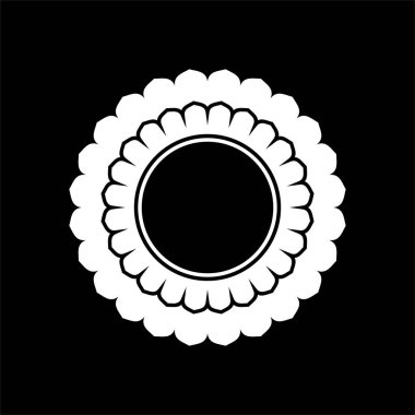 Süslü Motivasyon Şablonu, Sanatsal Çember Biçimli, Modern Çağdaş Mandala Dekorasyon, Arkaplan, Dekorasyon veya Grafik Tasarım Elemanı. Vektör İllüstrasyonu
