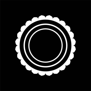 Süslü Motivasyon Şablonu, Sanatsal Çember Biçimli, Modern Çağdaş Mandala Dekorasyon, Arkaplan, Dekorasyon veya Grafik Tasarım Elemanı. Vektör İllüstrasyonu