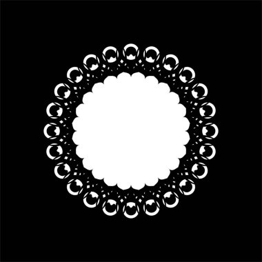 Süslü Motivasyon Şablonu, Sanatsal Çember Biçimli, Modern Çağdaş Mandala Dekorasyon, Arkaplan, Dekorasyon veya Grafik Tasarım Elemanı. Vektör İllüstrasyonu