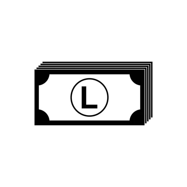 Symbol Waluty Mołdawii Ikona Leu Mołdawii Znak Mdl Ilustracja Wektora — Wektor stockowy
