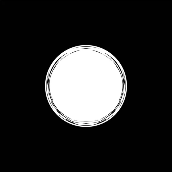 Σύμβολο Zen Circle Αισθητικό Σχήμα Κύκλου Για Λογότυπο Πλαίσιο Τέχνης — Διανυσματικό Αρχείο