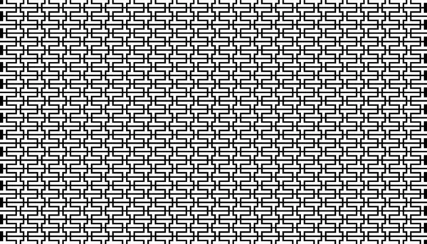 Stripes Motifs Pattern Black White Decoration Interior Exterior Carpet Textile — Stock Vector