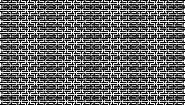 Wzór Motywów Kolorze Czarnym Białym Dekoracja Wnętrz Zewnątrz Dywan Tekstylia — Wektor stockowy