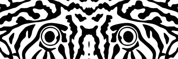シンフォソドンまたはディスカスフィッシュスキンに触発された芸術的なモチーフパターン ウェブサイト ファッション インテリア カバー 動物のプリント またはグラフィックデザイン要素 — ストックベクタ