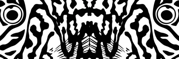 Художественные Мотивы Шаблон Вдохновлен Symphysodon Discus Рыбья Кожа Украшения Украшения — стоковый вектор