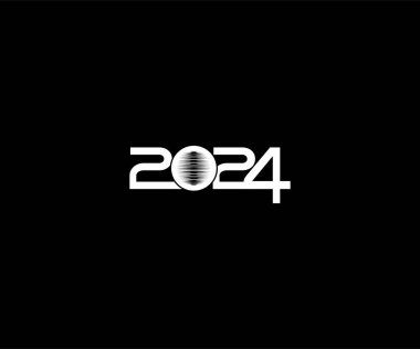 2024 Tasarım İllüstrasyonu, düz, basit, akılda kalıcı ve göz alıcı Takvim Tasarımı, Web sitesi, Haber, İçerik, Infographic veya Grafik Tasarım Elemanı için kullanılabilir. Vektör İllüstrasyonu