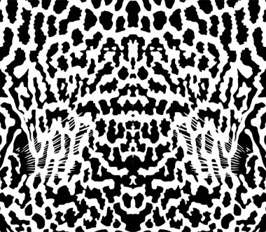 Dekorasyon, süsleme, arkaplan, web sitesi, duvar kağıdı, moda, iç kapak, hayvan baskısı veya grafik tasarım unsurlarından esinlenerek Symphysodon veya Discus Fish Skin 'den esinlenilen Sanatsal Motifler Deseni