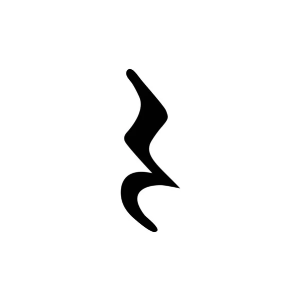 Теория Нотных Знаков Символ Музыкальной Иконы Использована Художественной Иллюстрации Пиктограммы — стоковый вектор